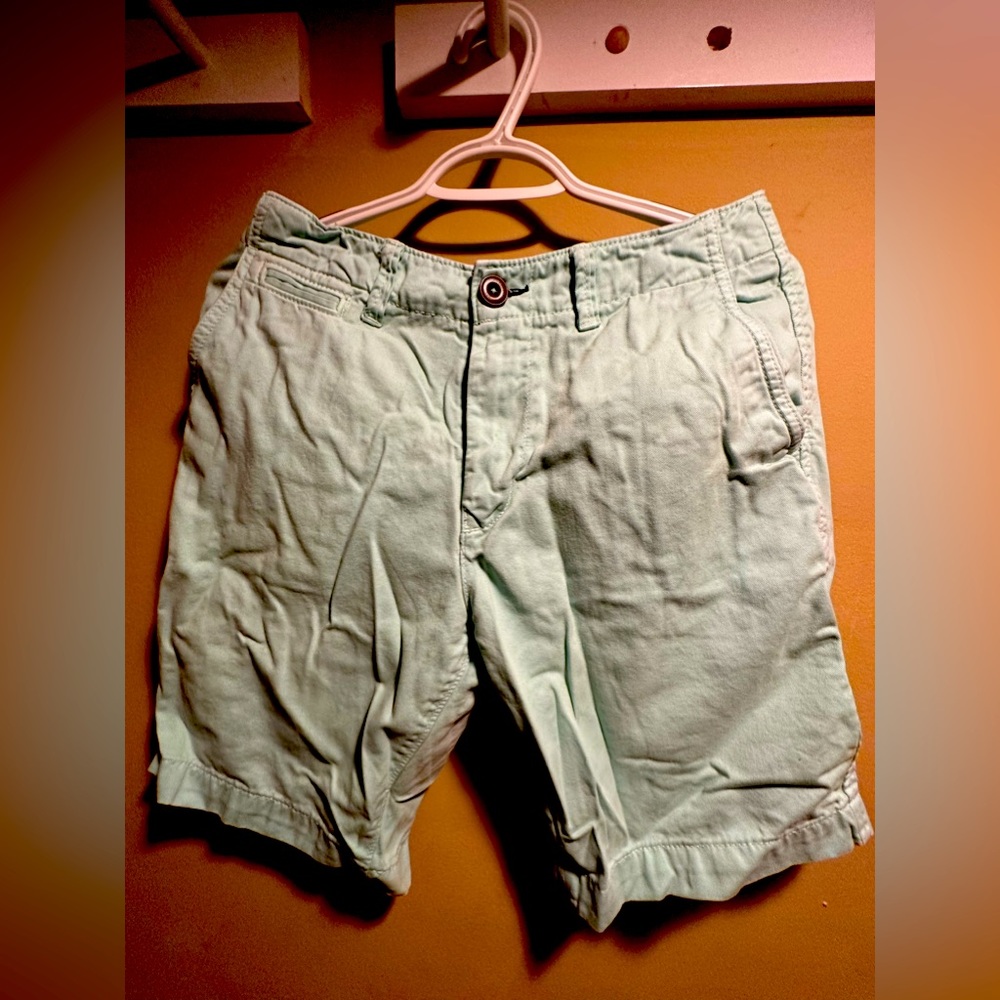 Greenish-Blue American Eagle Shorts